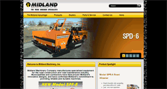 Desktop Screenshot of midlandmachinery.com